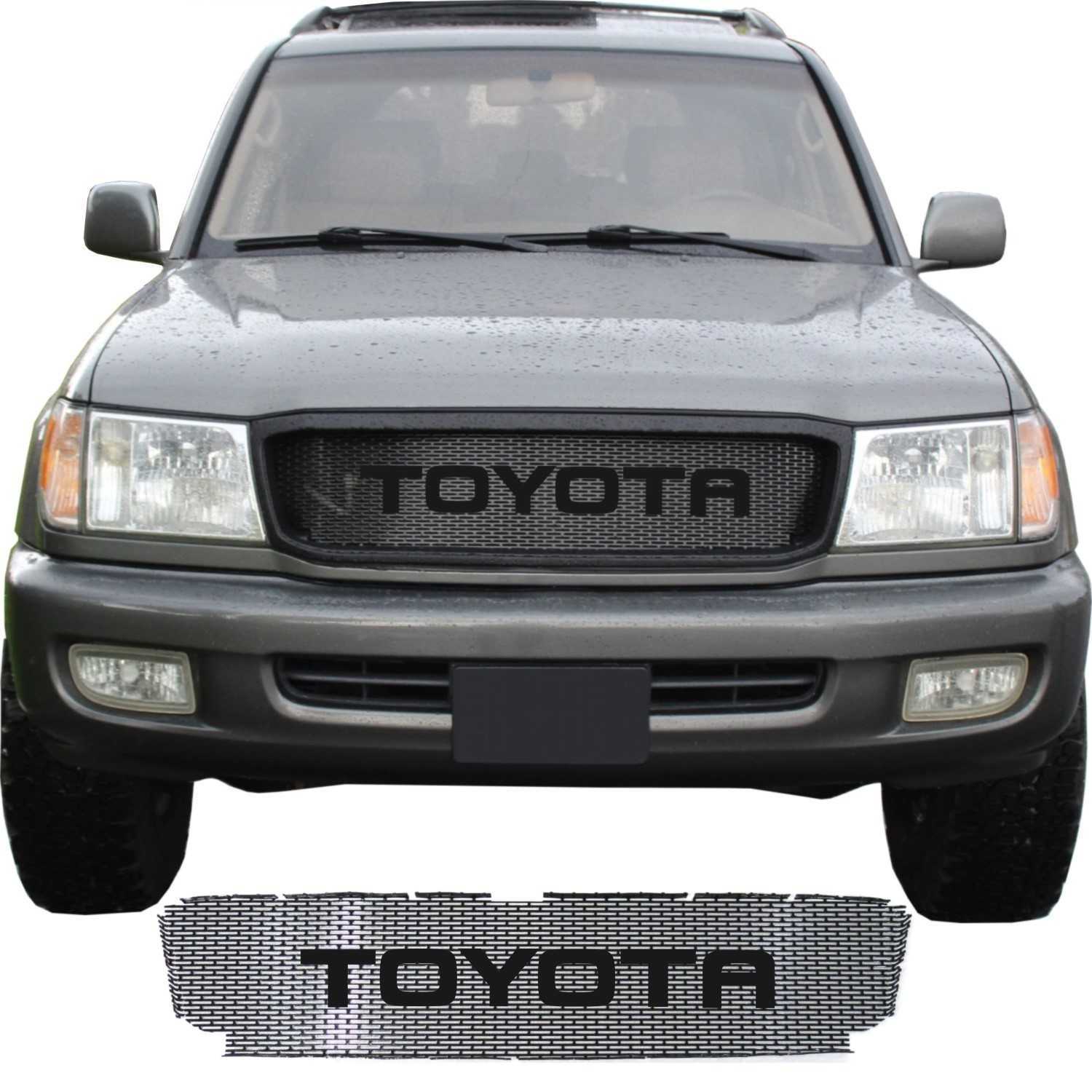 1998 - 2002 Toyota Land Cruiser Series 100 Grill Mesh and Big Letters