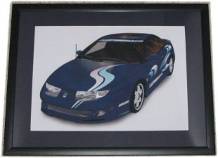 One of a Kind Drawing of Your Vehicle