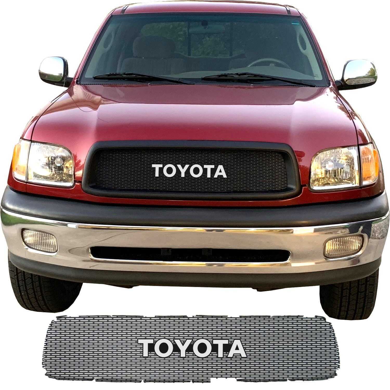 2000 - 2002 Toyota Tundra Grill Mesh with Toyota Emblem