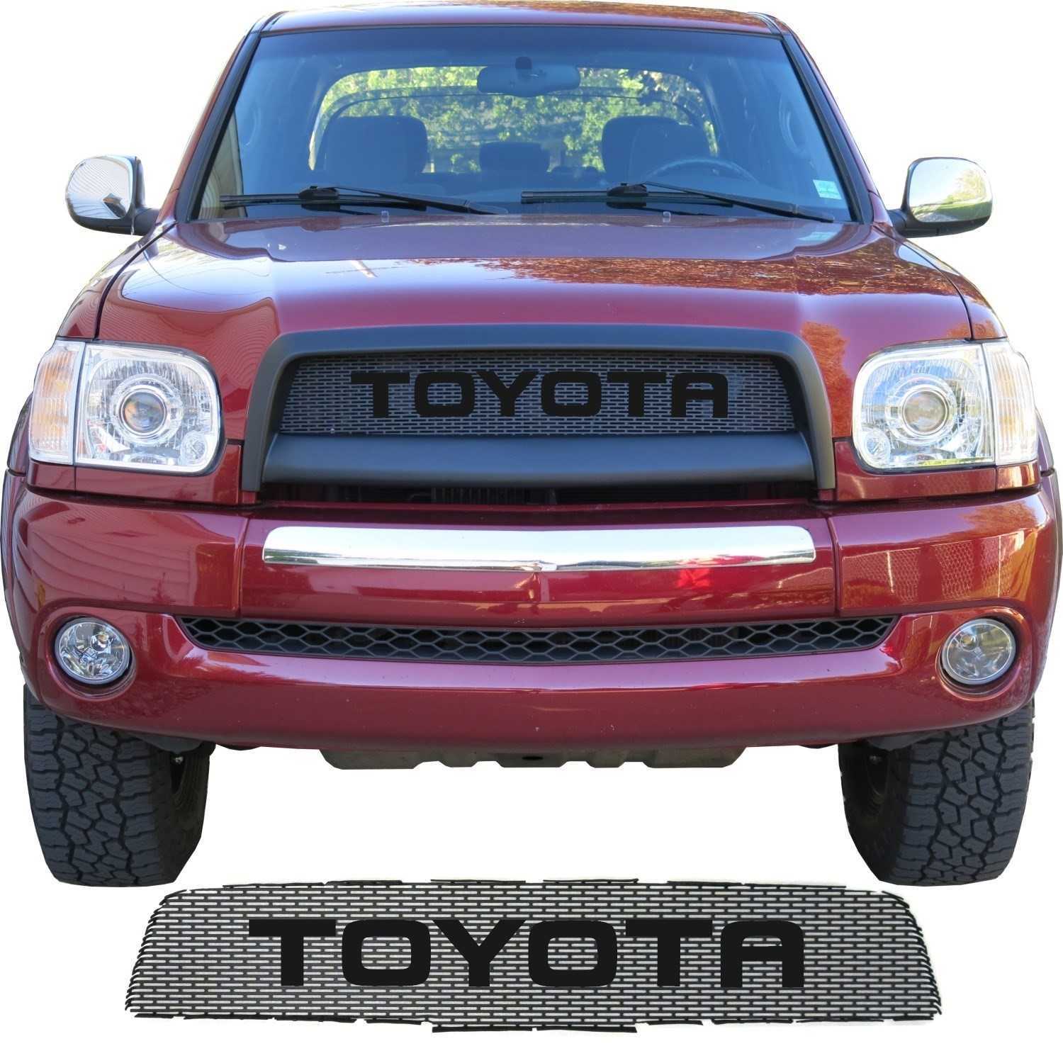 2003 - 2006 Toyota Tundra Grill Mesh with Big Lettering