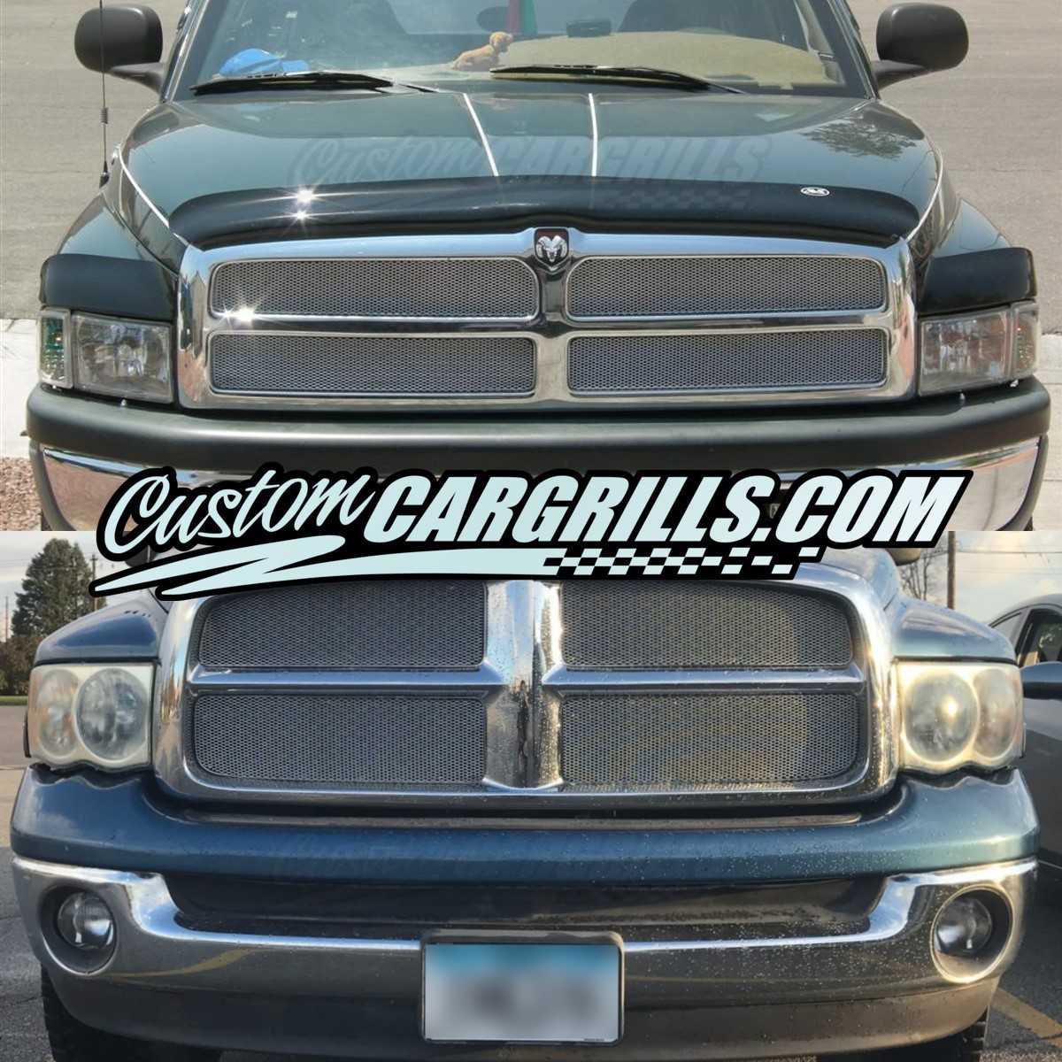 Custom Mesh Grills for Dodge Ram by customcargrills.com