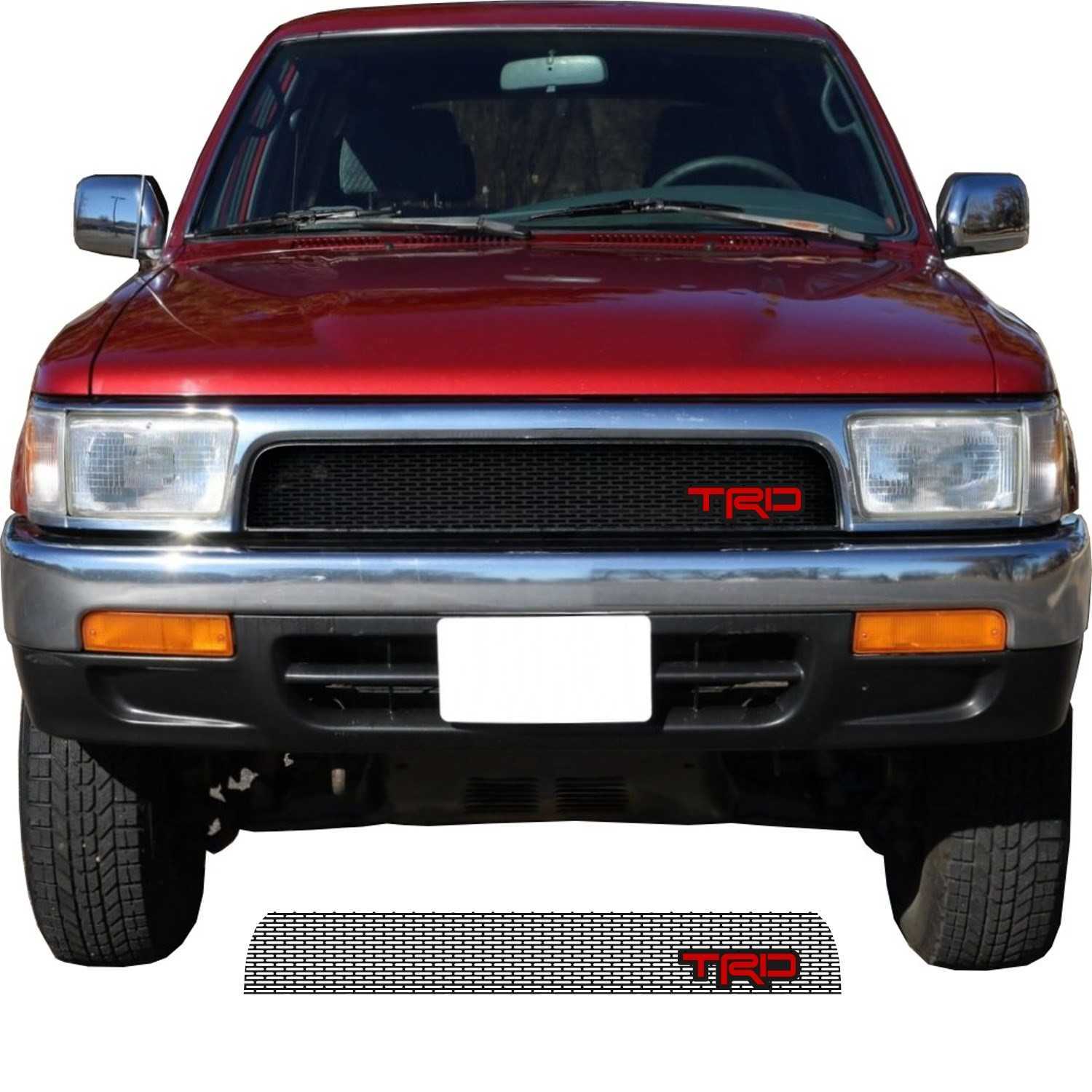 1992 - 1995 Toyota 4Runner Grill Mesh With TRD Emblem