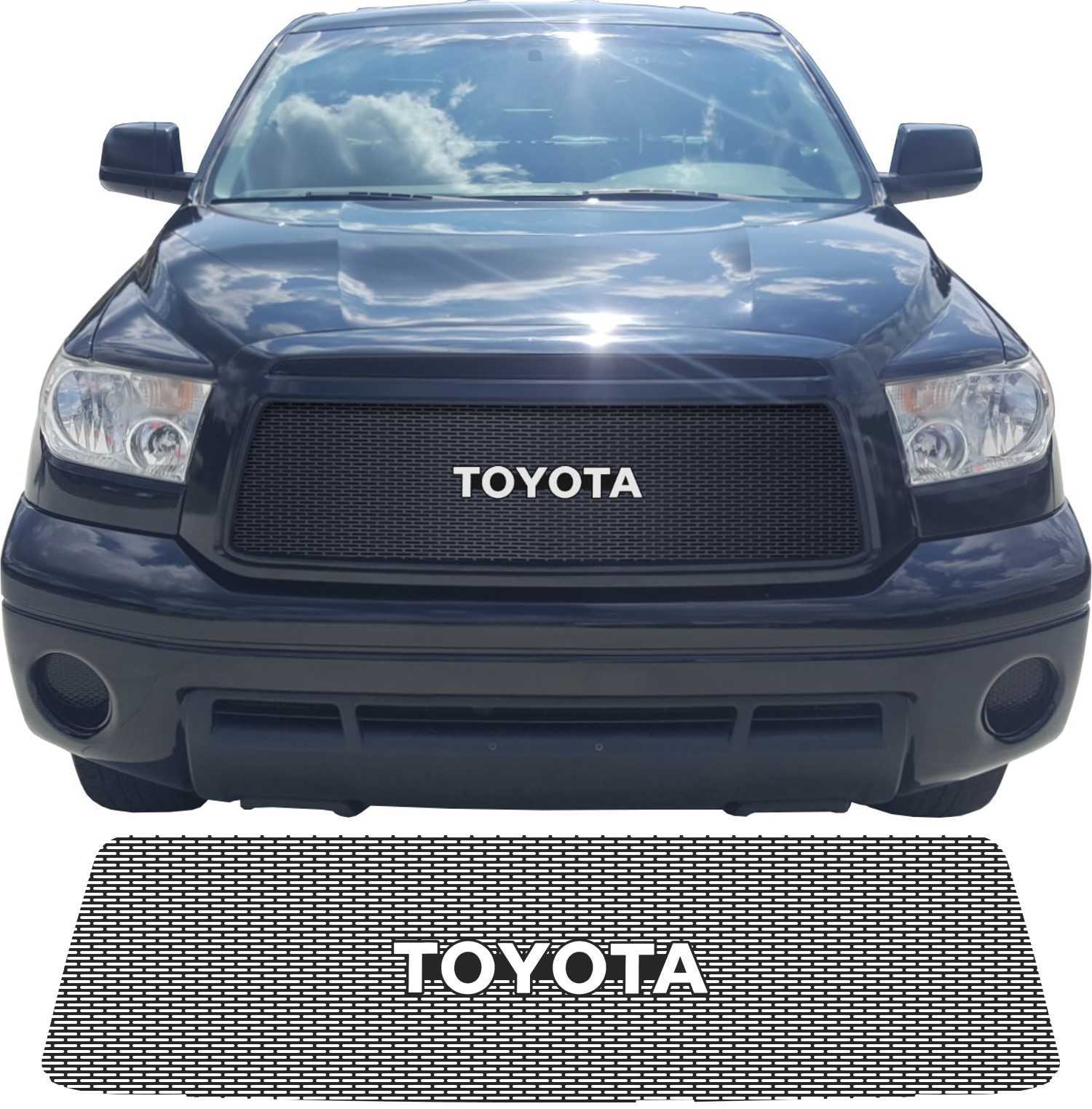 2010-13 Toyota Tundra Mesh Grill Insert with Toyota Emblem by