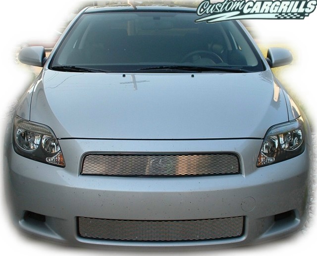 04 09 Scion tC  Extreme Diamond Grill Inserts without emblem cutout 