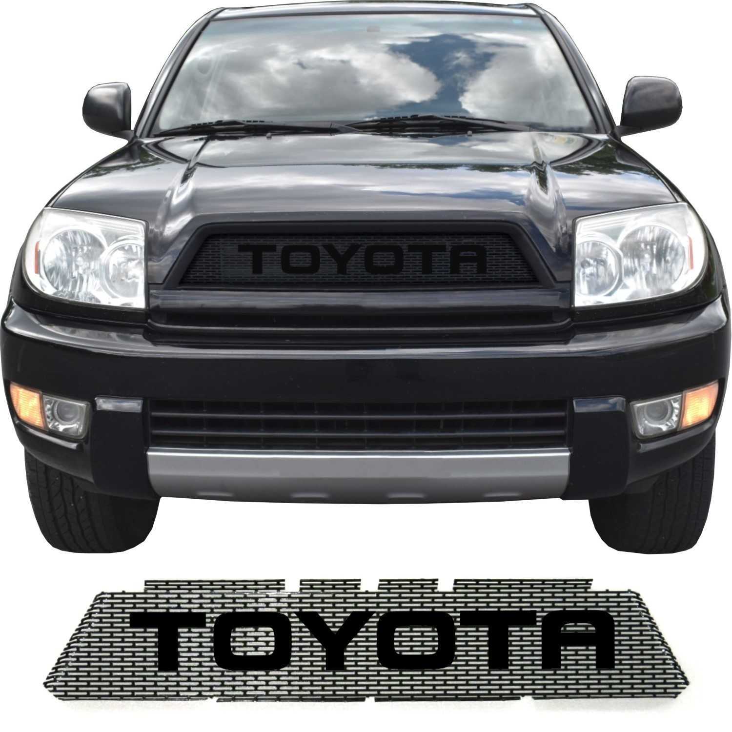 2003 - 2005 Toyota 4Runner Grill Mesh with Big Letters