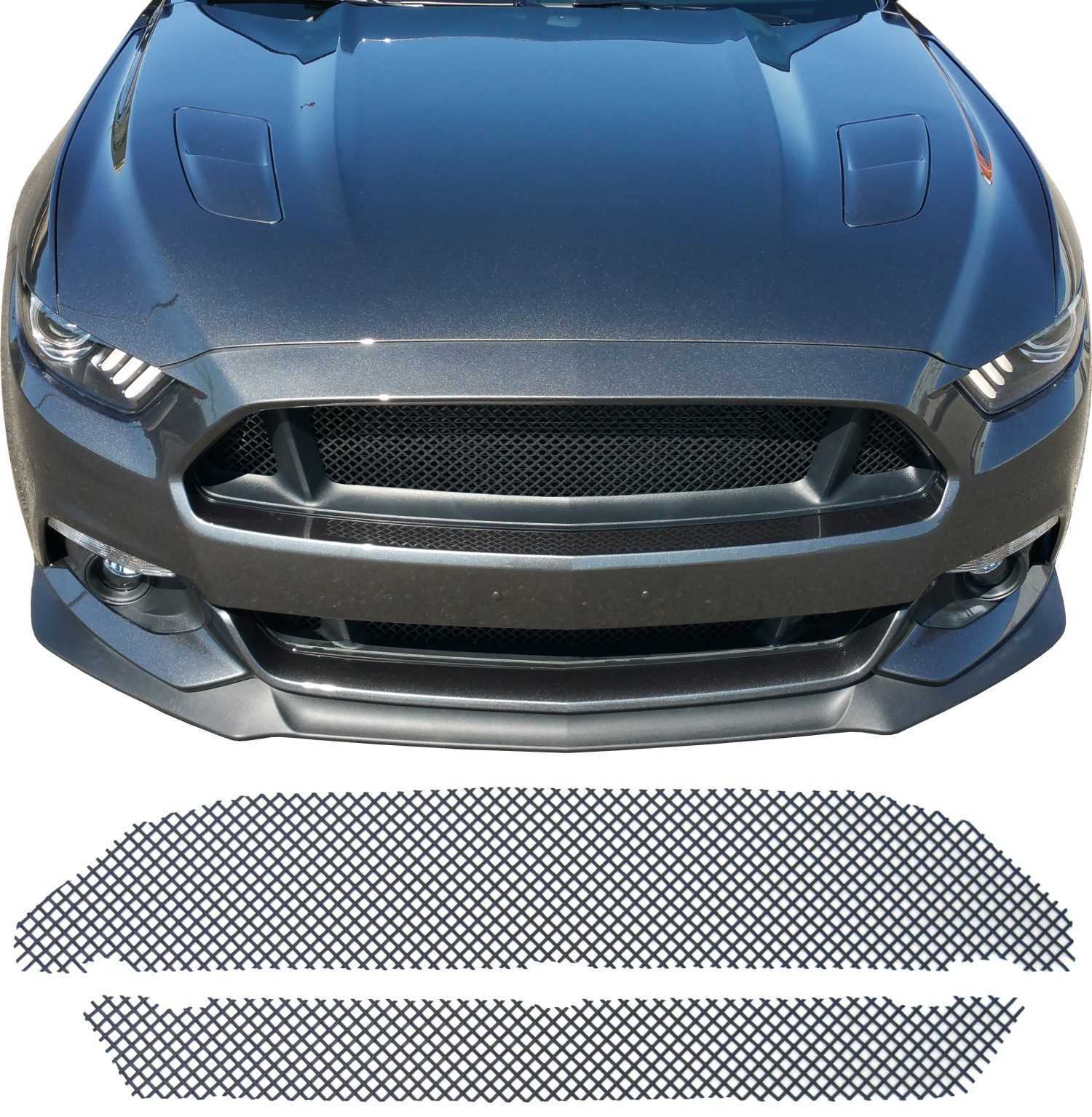 Woven Mesh Grill Kit for 2015 - 2017 Ford Mustang GT