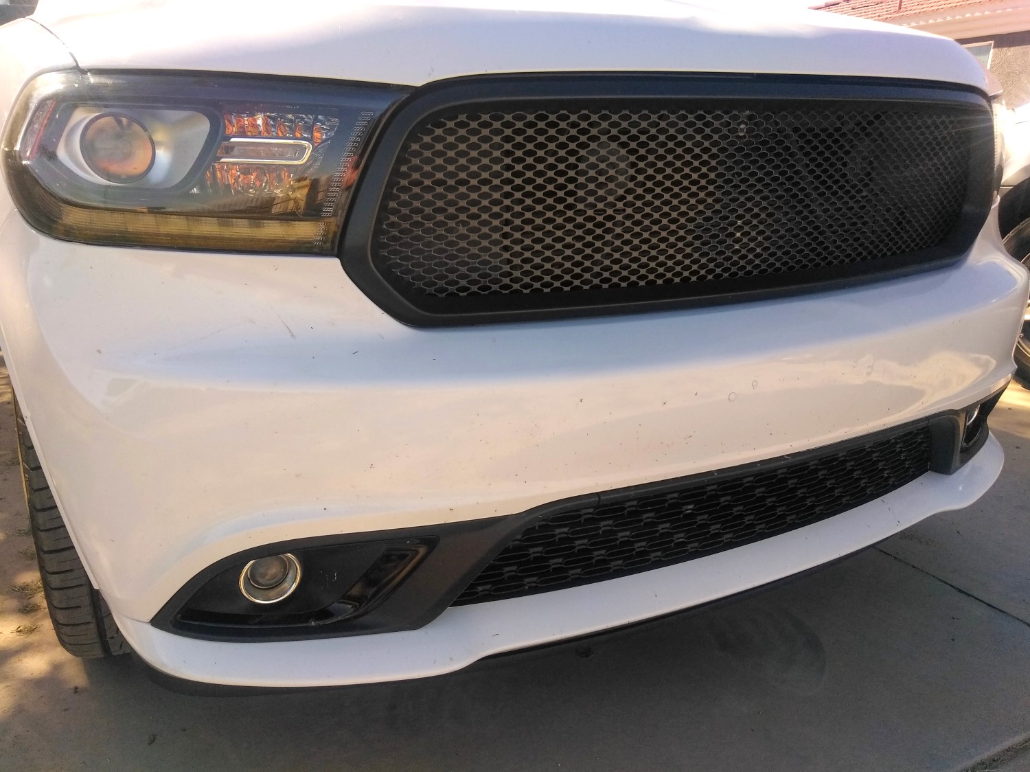 Upgrade Your Dodge Durango's Front End with a Custom All-Black Grille