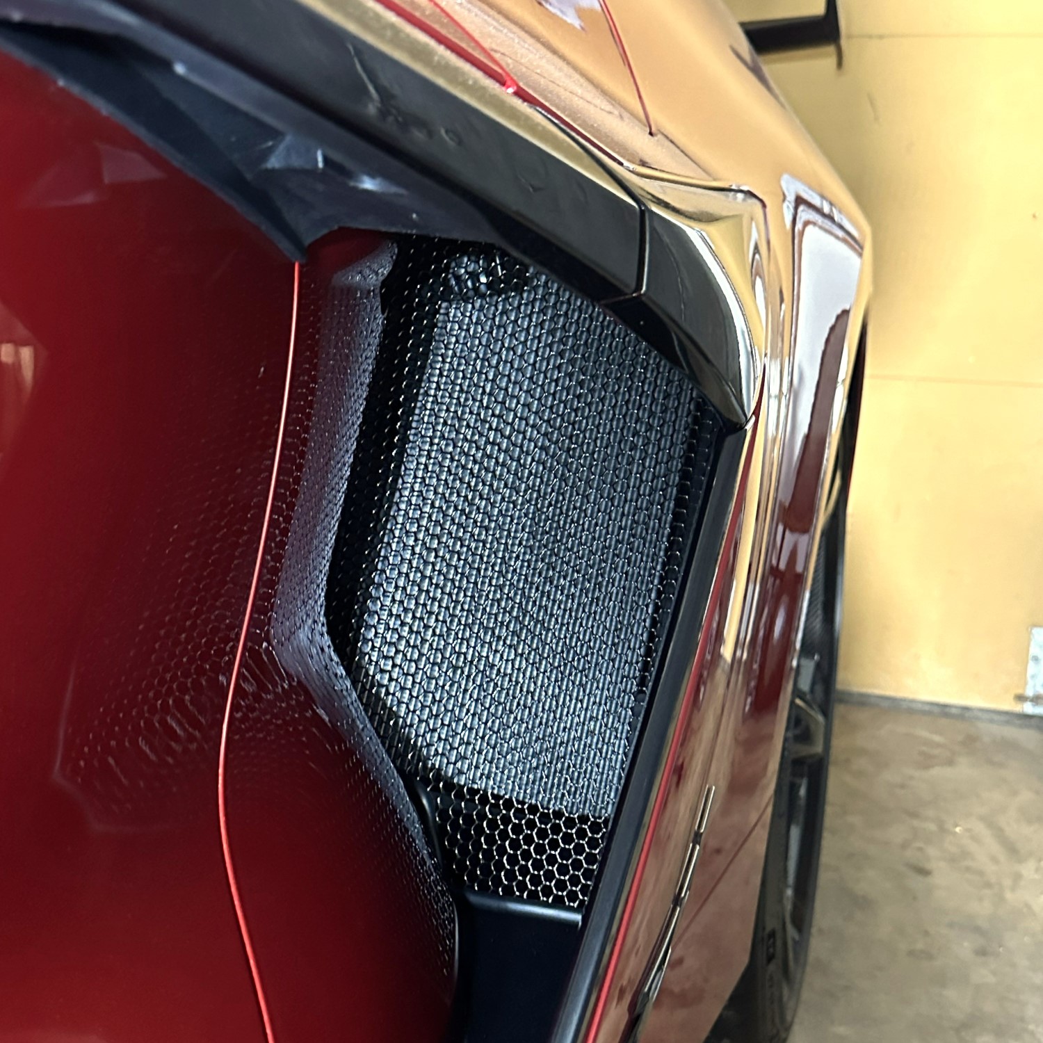 Adding the Missing Mesh Pieces - C8 Z06 Side Intake Grille Mesh Set is Finally Here