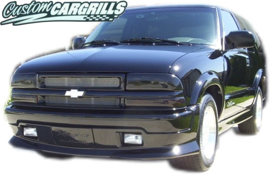 interest 00 04 chevy blazer s10 small diamond mesh grill